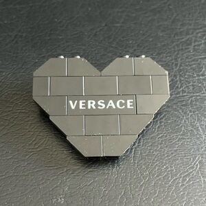 Dee and Ricky “Versace” LEGO Heart Brooch Pin